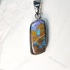 2.88 G Australian Boulder Opal Pendant With Sterling Silver L 28.5 Mm Jewellery