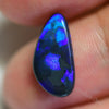 2.90 Cts Australian Black Opal Solid Lightning Ridge