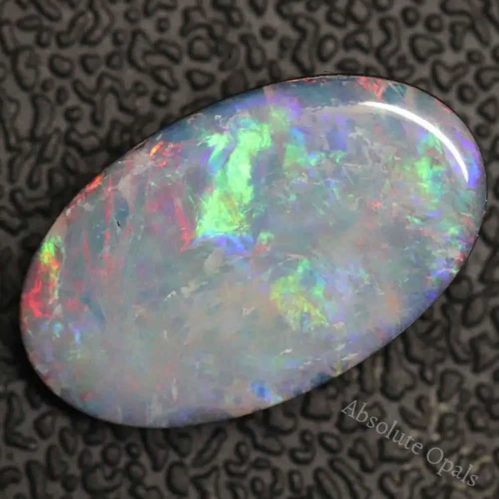 2.90 Cts Australian Opal Doublet Stone Cabochon