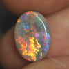 2.90 Cts Australian Semi Black Opal Solid Lightning Ridge Cabochon Loose Stone