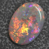 2.90 Cts Australian Semi Black Opal Solid Lightning Ridge Cabochon Loose Stone