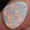 2.95 Cts Australian Semi Black Opal Solid Lightning Ridge Cabochon Loose Gem Stone