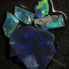 20.1 Cts Australian Rough Black Opal Parcel Rubs Lightning Ridge Cmr