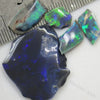 20.1 Cts Australian Rough Black Opal Parcel Rubs Lightning Ridge Cmr