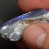 20.10 Cts Australian Semi Black Opal Rough Lightning Ridge Polished Specimen