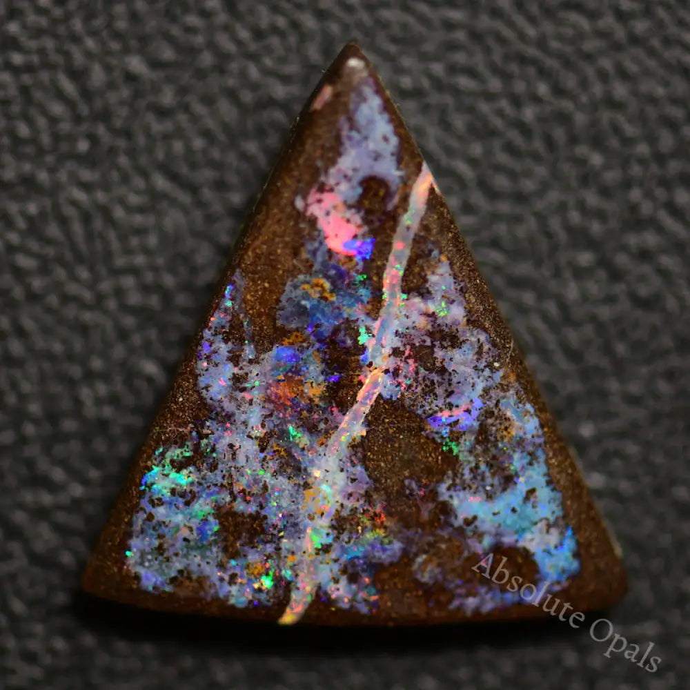 20.3 Cts Australian Boulder Opal Cut Stone