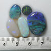 20.39 cts Rough Black Opal Rubs Parcel Lightning Ridge