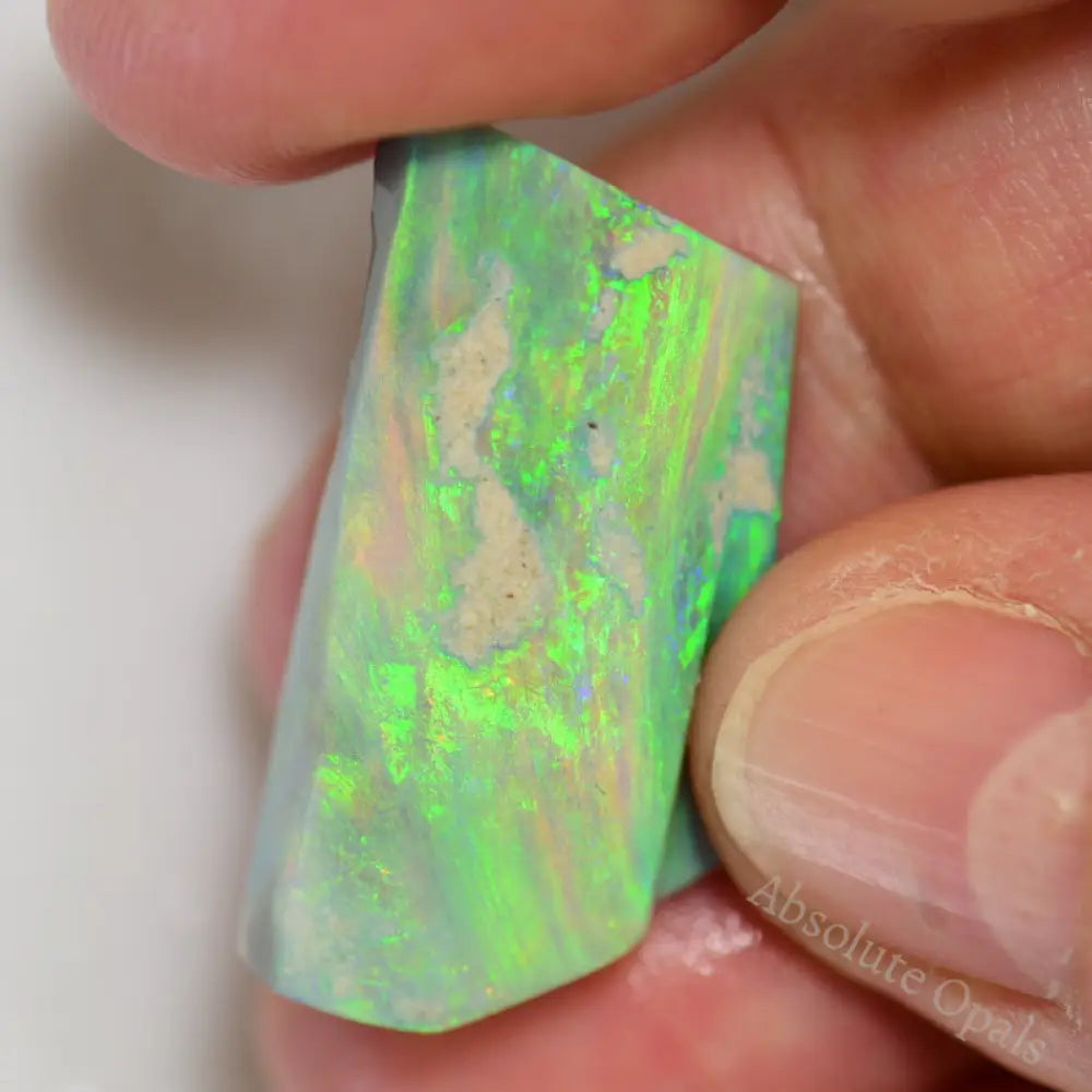 20.6 Cts Australian Single Rough Opal For Carving Lightning Ridge Cmr