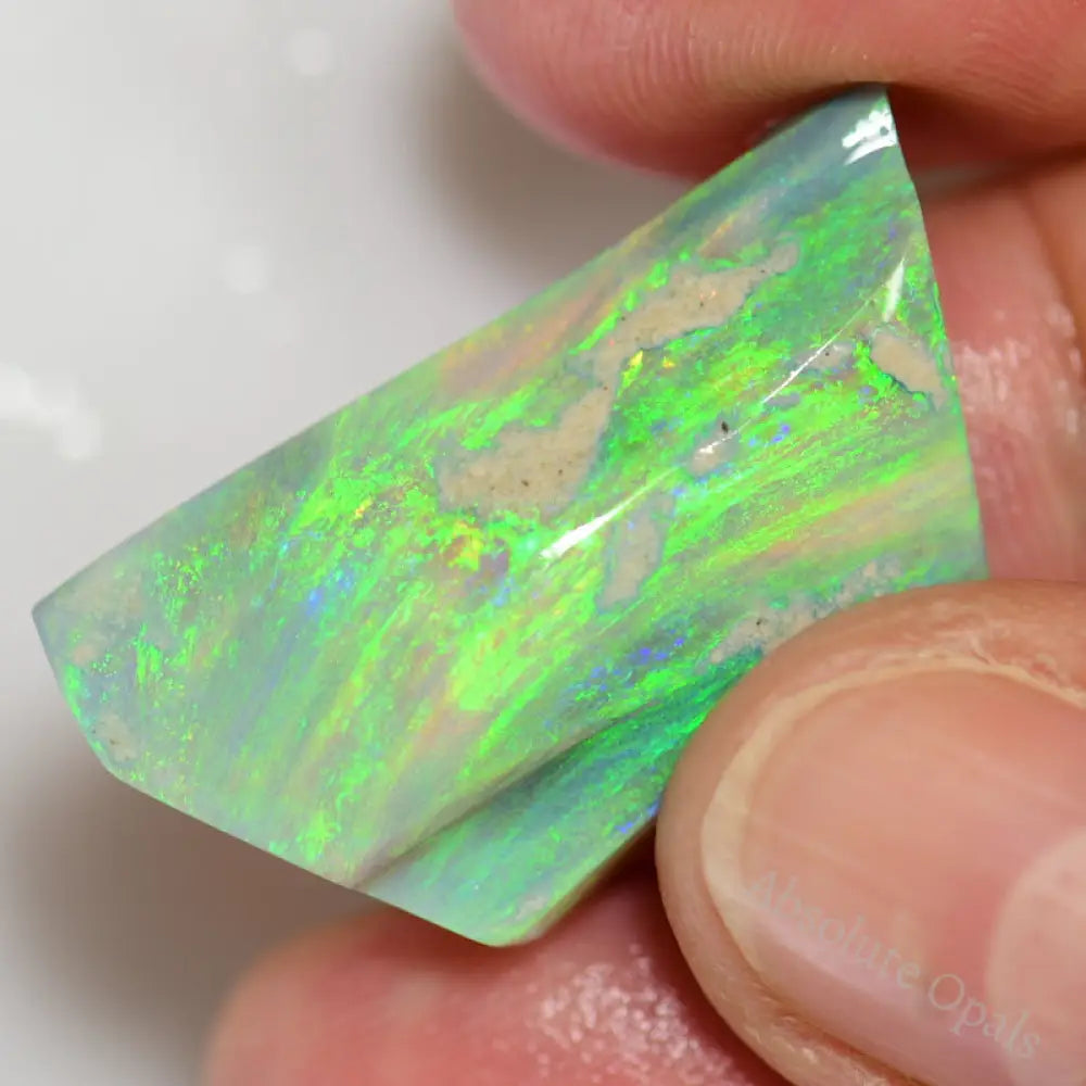 20.6 Cts Australian Single Rough Opal For Carving Lightning Ridge Cmr