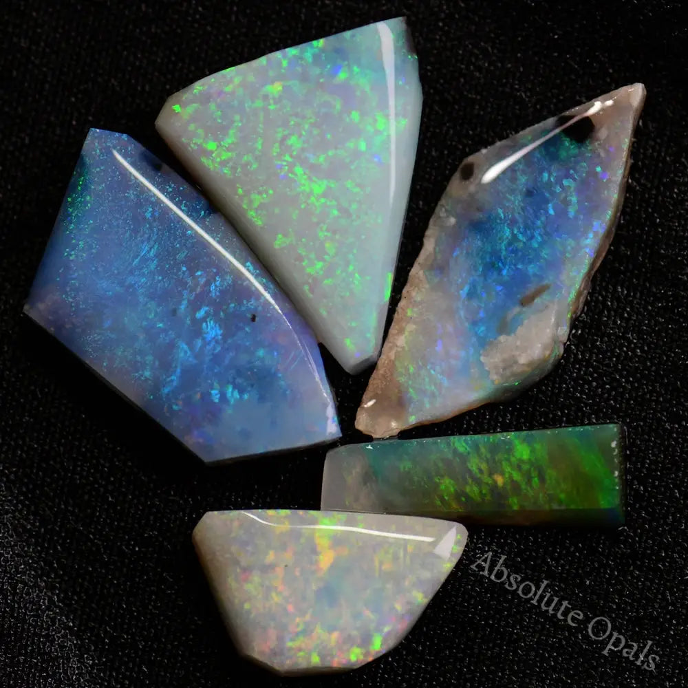 20.65 Cts Australian Rough Opal Parcel Rubs Lightning Ridge