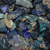 black rough opal