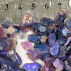 208 Cts Australian Rough Black Opal Parcel Lightning Ridge - Potch And Colour Cmr