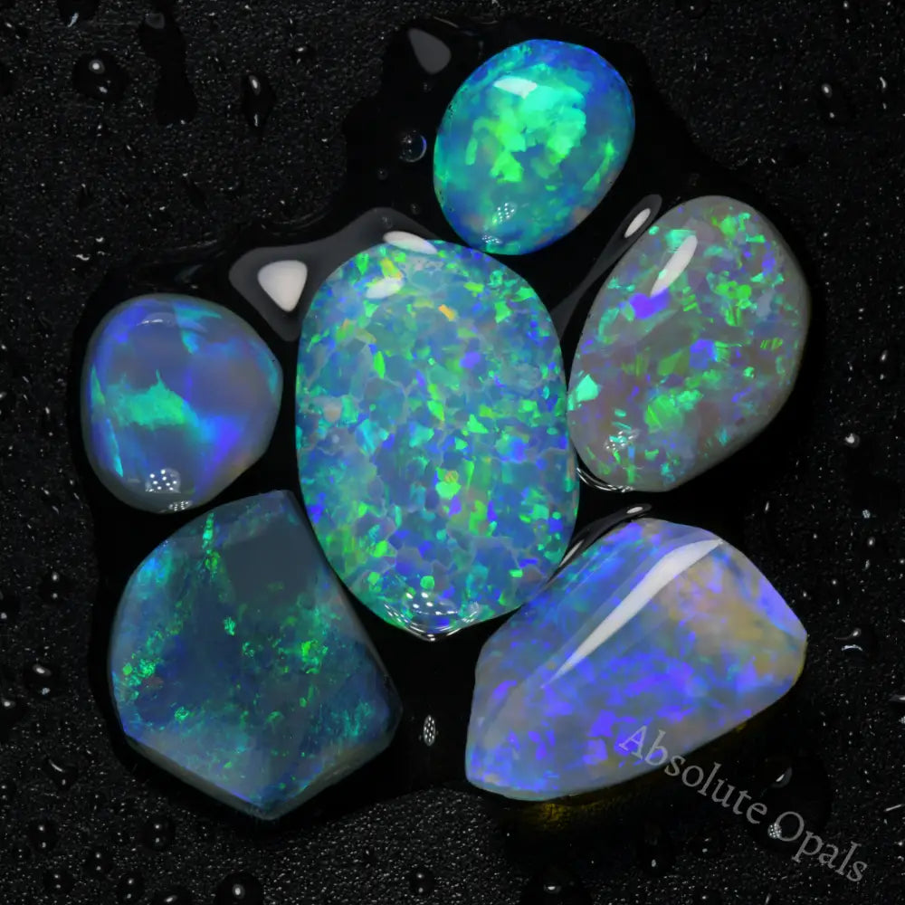 On sale Parcel Cut Opal From Lightning Ridge, Black Opal Country - Blc01406