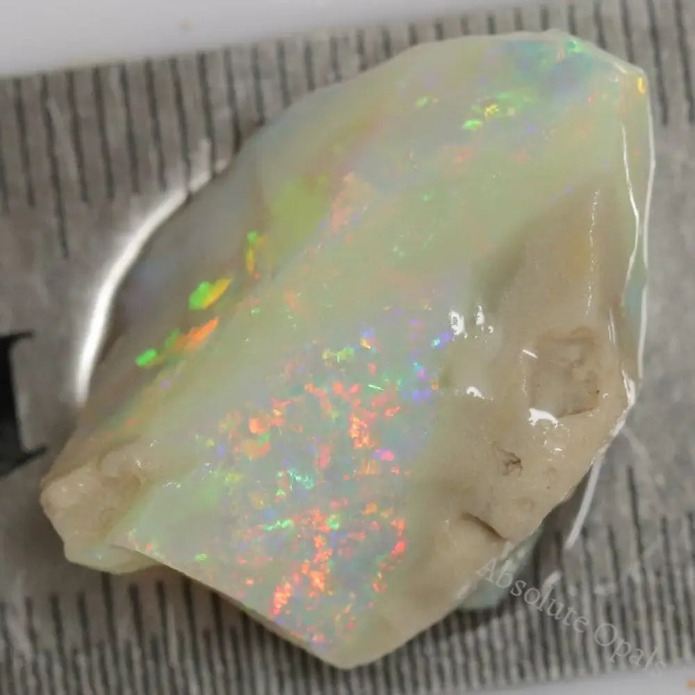 21.4 Cts Australian Semi Black Opal Rough Lightning Ridge