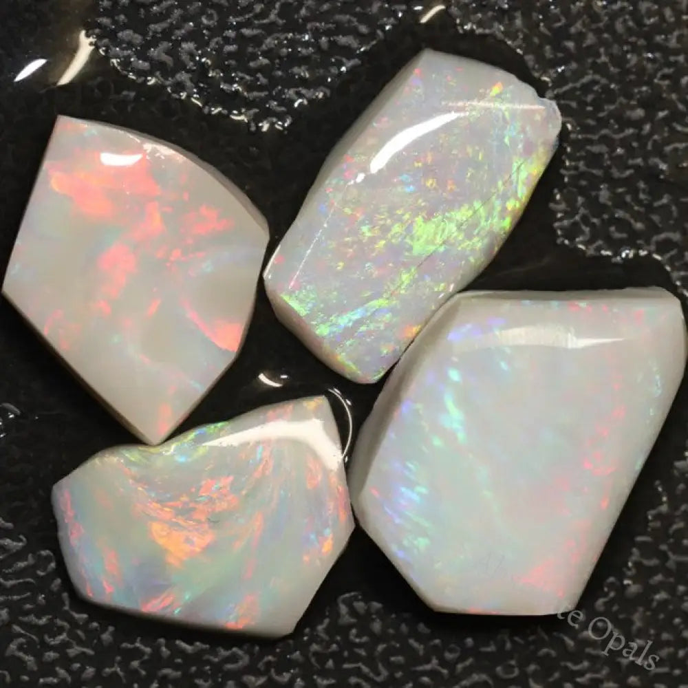 21.55 Cts Australian Solid Semi Black Opal Rough Seam Lightning Ridge Parcel