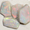 21.55 Cts Australian Solid Semi Black Opal Rough Seam Lightning Ridge Parcel