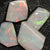 Australian Solid Semi Black Opal, Rough Seam, Lightning Ridge Parcel