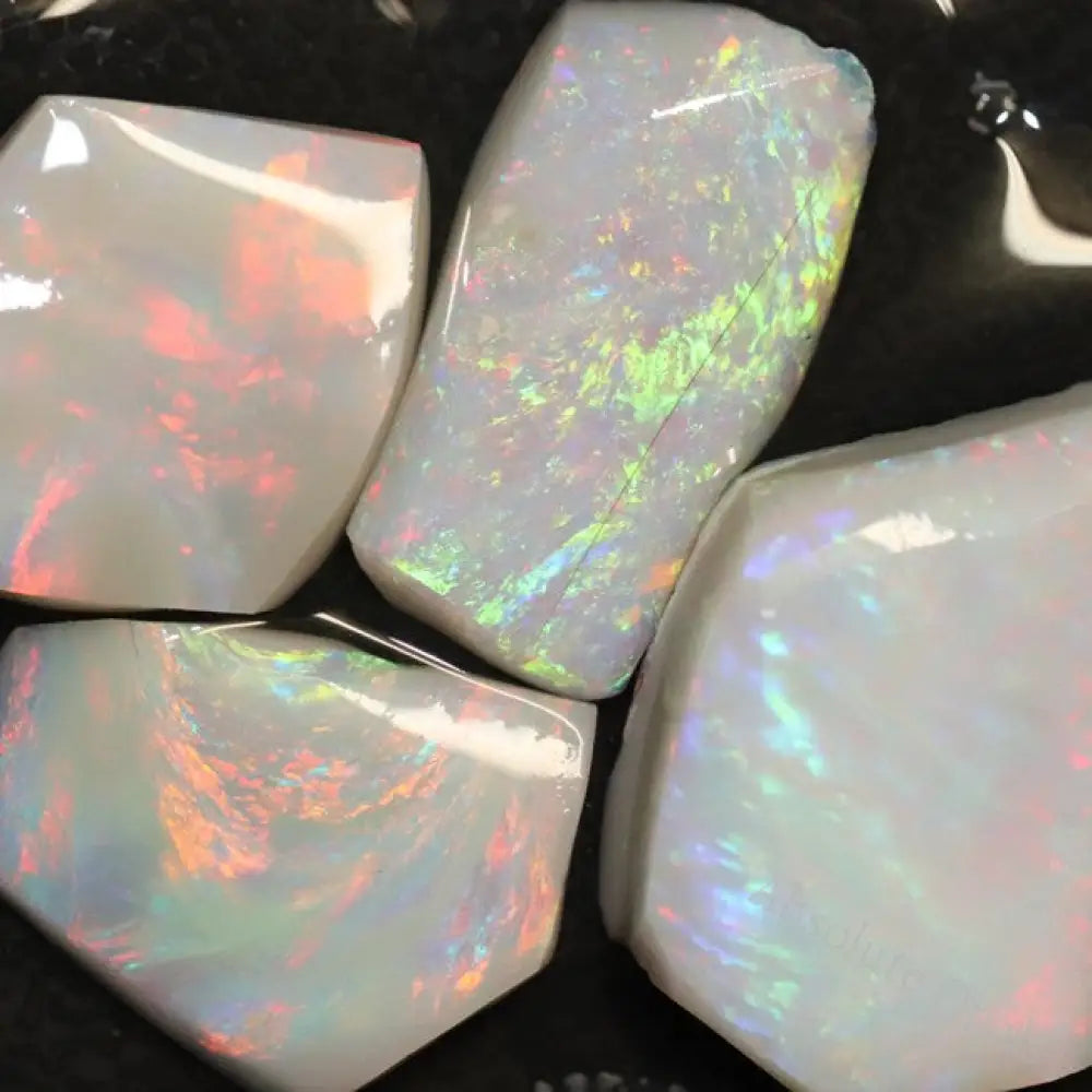 Australian Solid Semi Black Opal, Rough Seam, Lightning Ridge Parcel