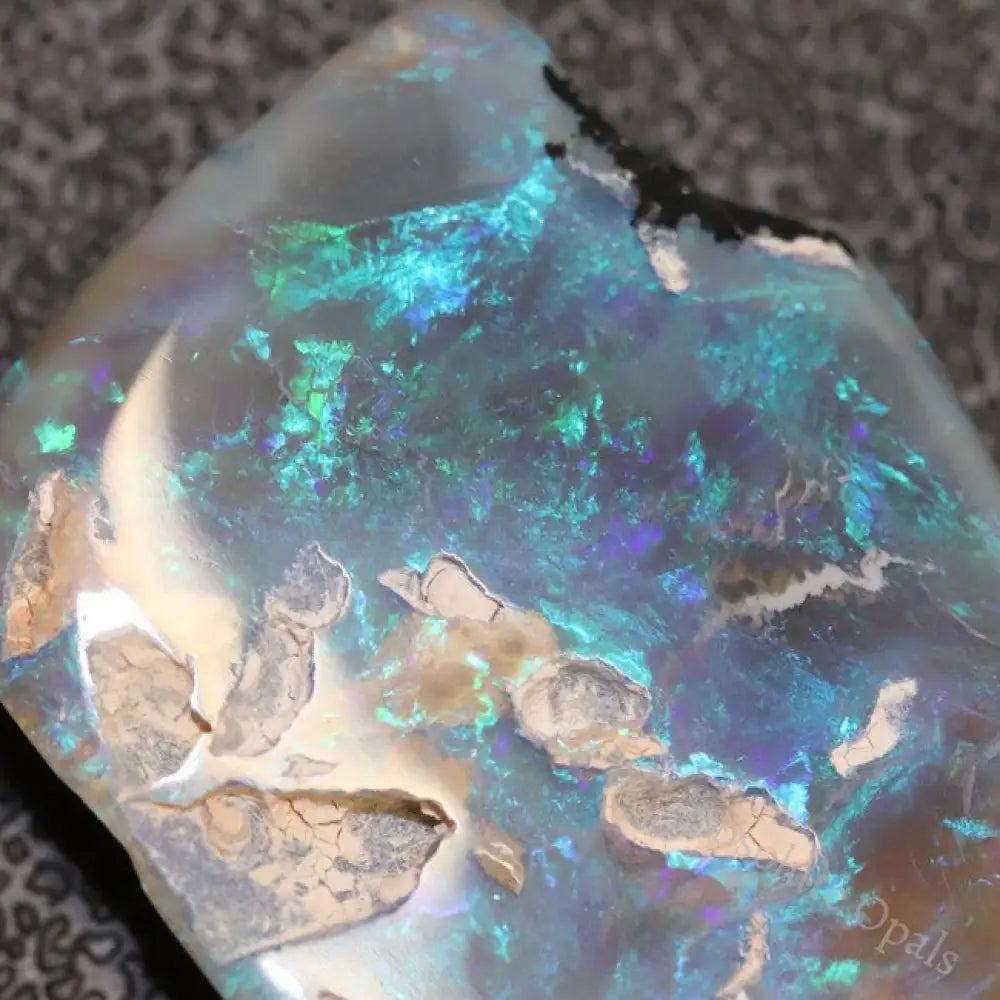 21.8 Cts Australian Opal Rough Lightning Ridge Polished Specimen