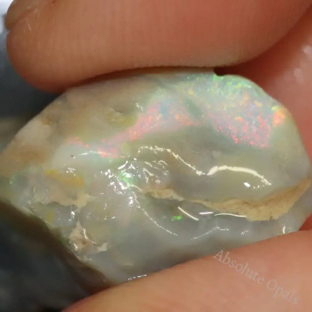 21.80 Cts Australian Lightning Ridge Opal Rough For Carving