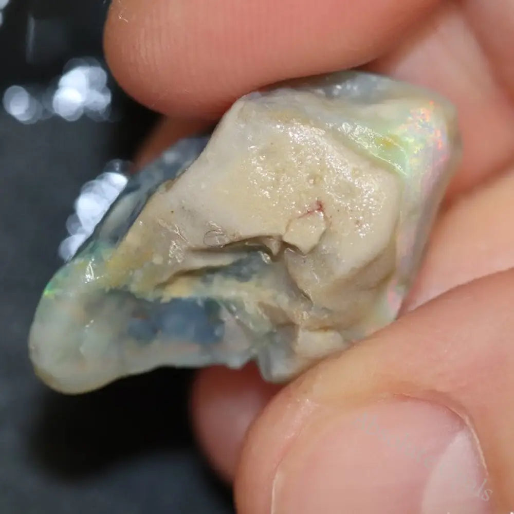 21.80 Cts Australian Lightning Ridge Opal Rough For Carving