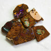 Australian Boulder Opal Rough Parcel