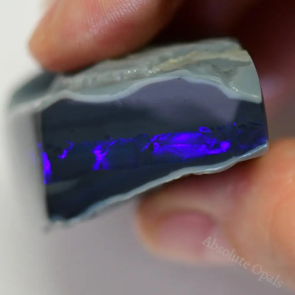 Australian Rough Black Opal Lightning Ridge