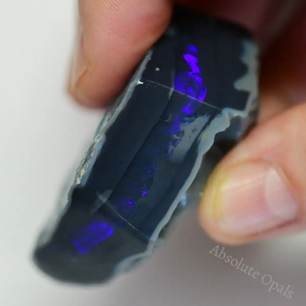 electric blue opal