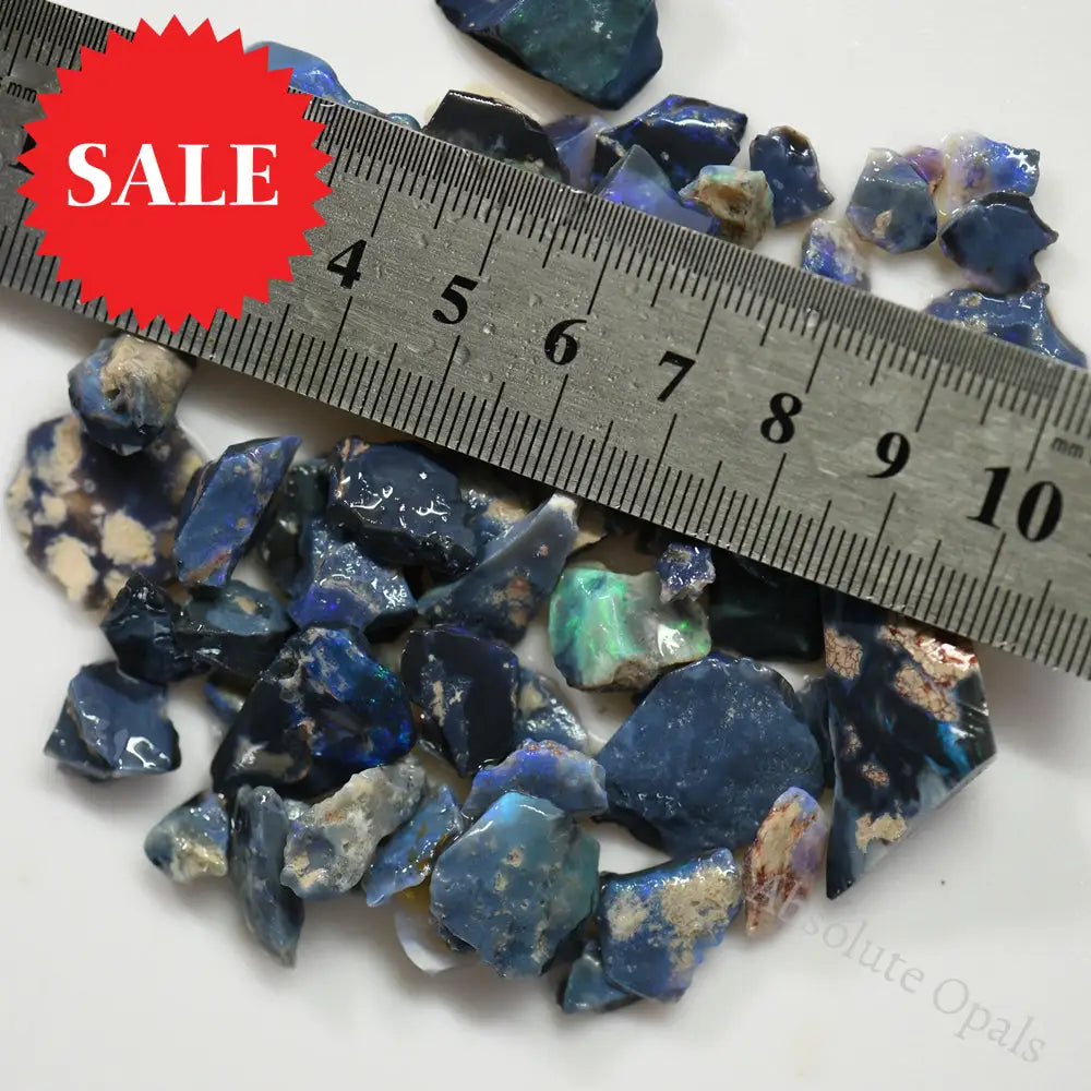 210 Cts Australian Rough Opal Parcel Lightning Ridge - Potch And Colour Cmr