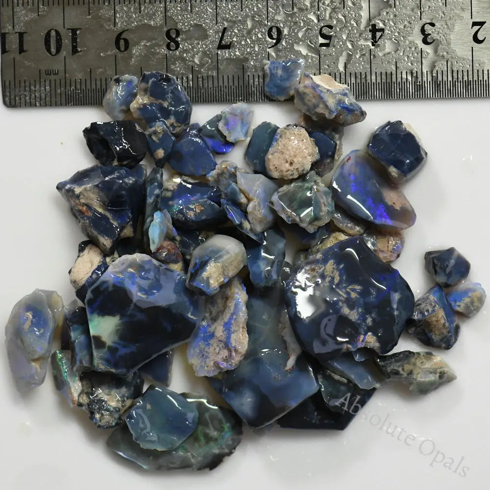 210 Cts Australian Rough Opal Parcel Lightning Ridge - Potch And Colour Cmr