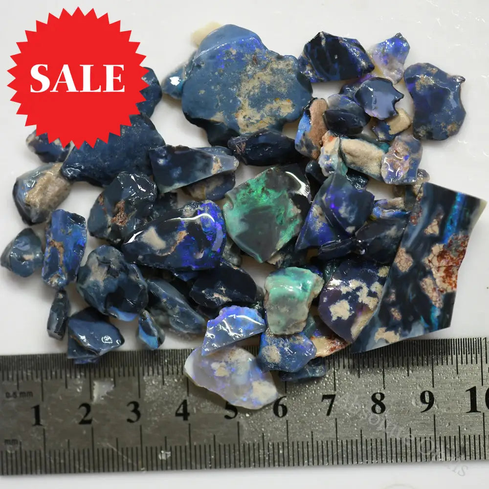 210 Cts Australian Rough Opal Parcel Lightning Ridge - Potch And Colour Cmr