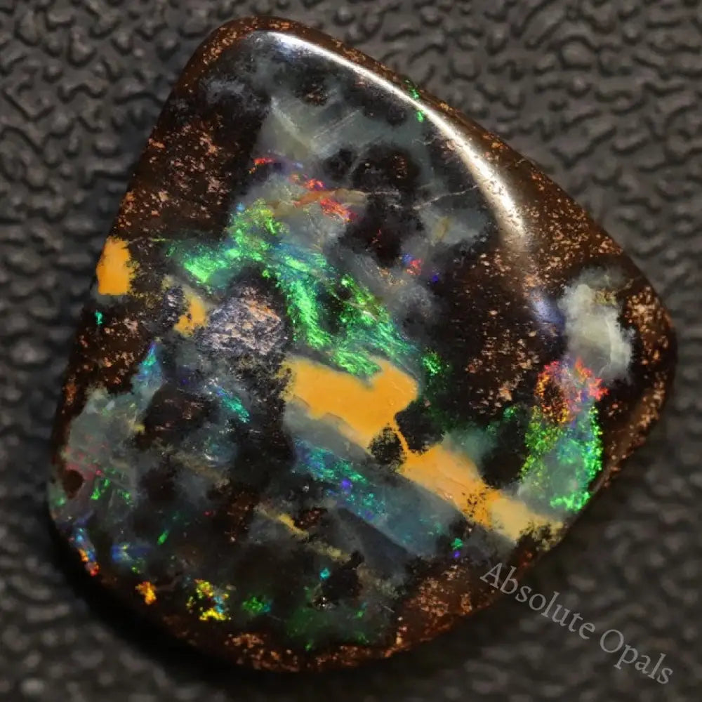 Australian Boulder Opal Cut Loose Stone