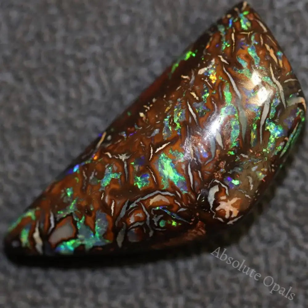 22.60 Cts Australian Boulder Opal Cut Loose Stone