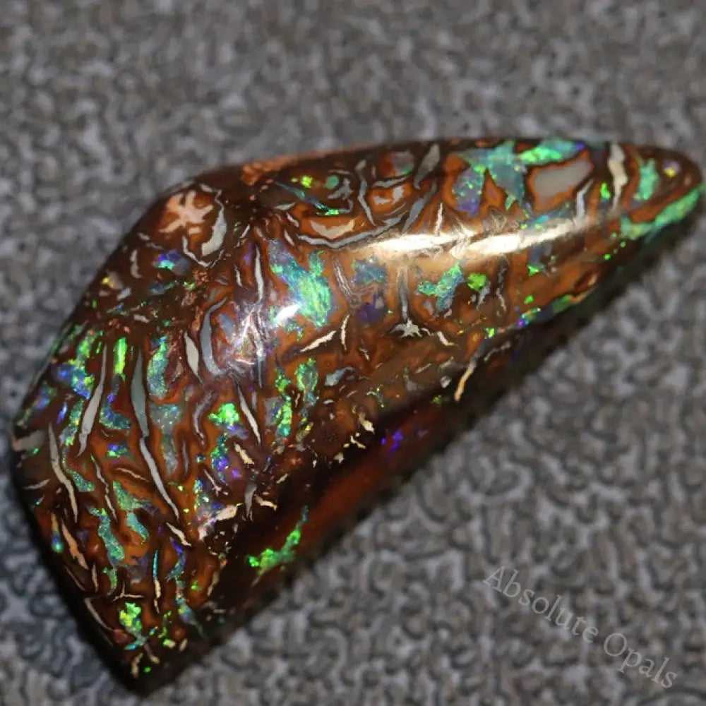 22.60 Cts Australian Boulder Opal Cut Loose Stone