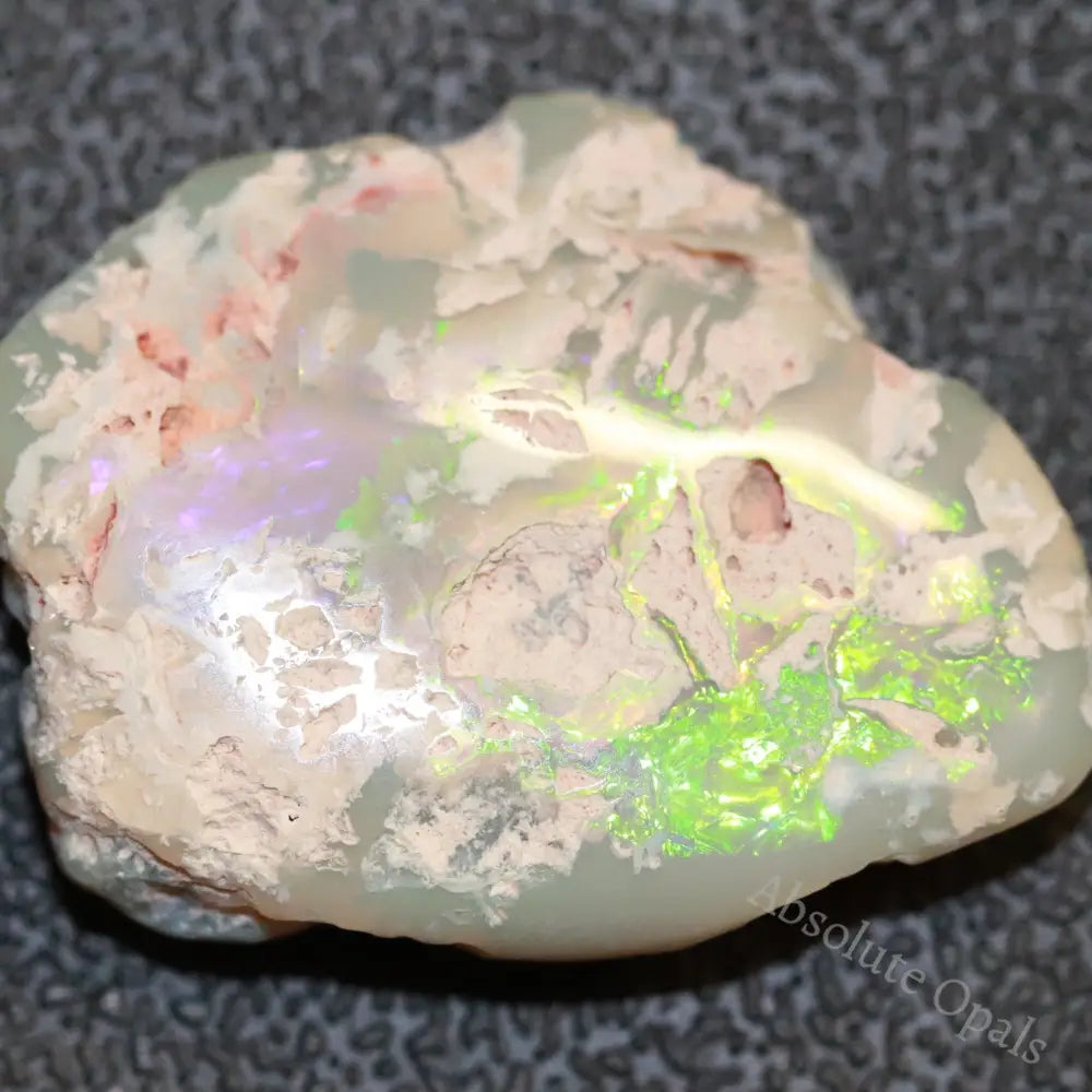 22.75 Cts Australian Opal Rough Lightning Ridge Polished Specimen Solid