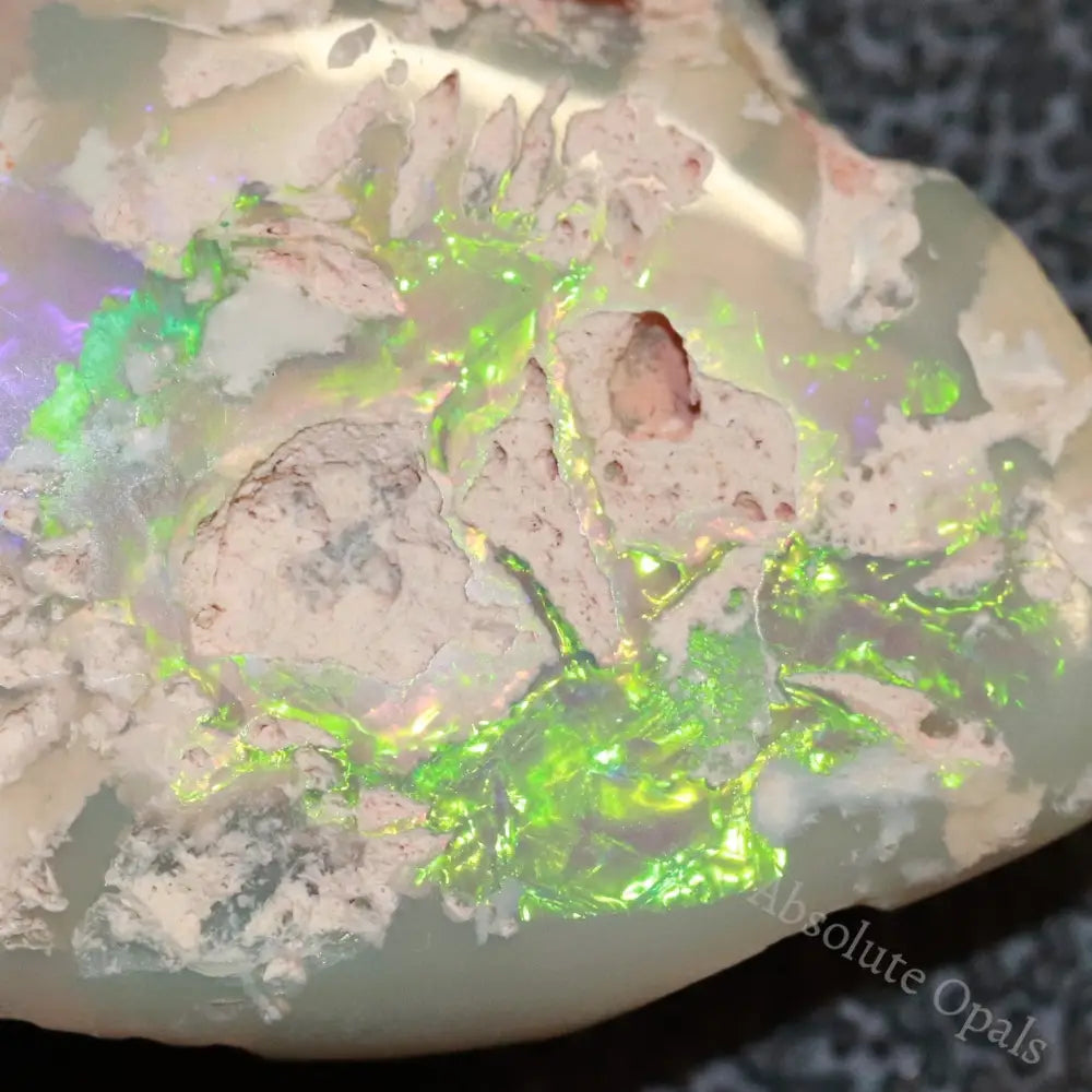 22.75 Cts Australian Opal Rough Lightning Ridge Polished Specimen Solid