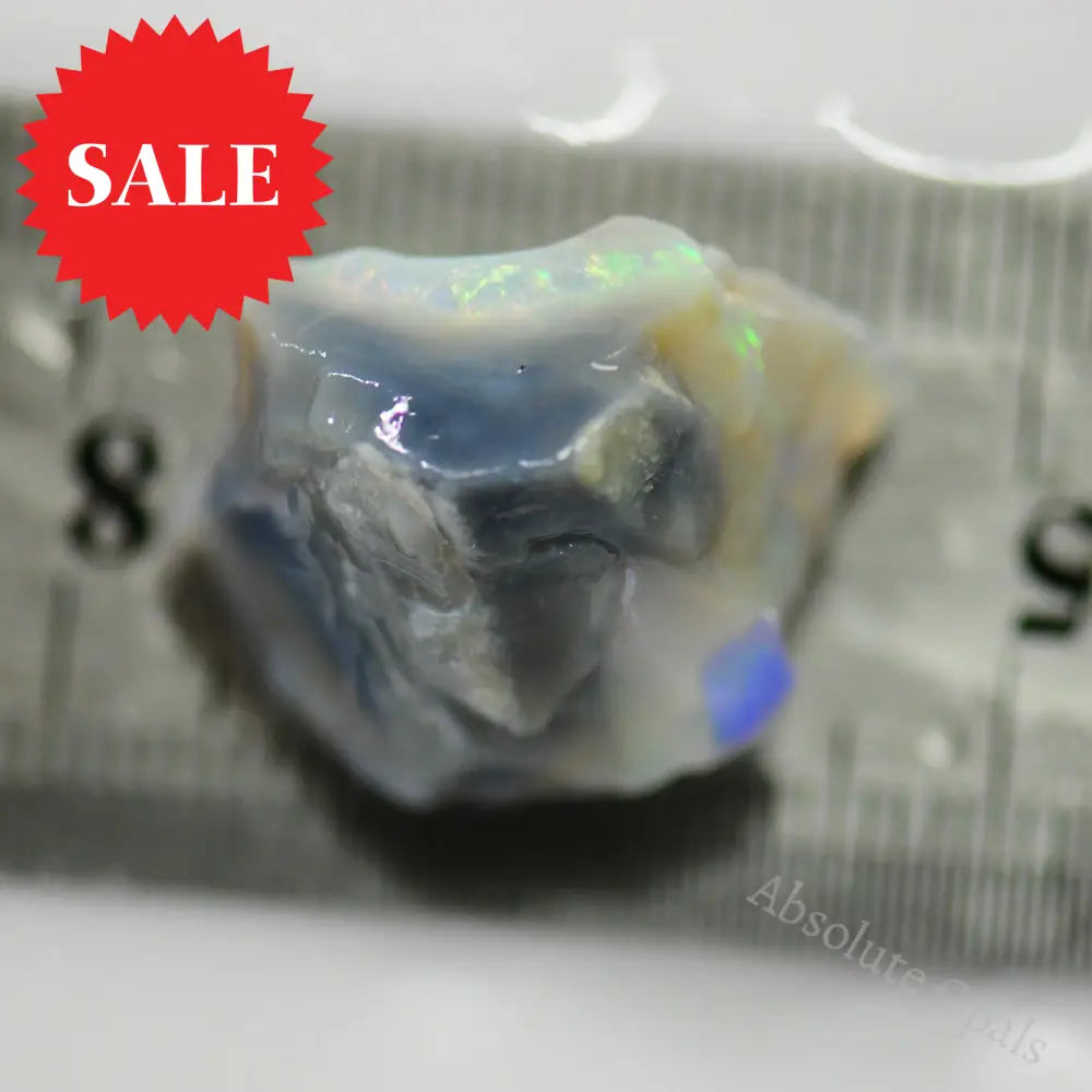 22.80 Cts Australian Opal Rough Lightning Ridge For Carving