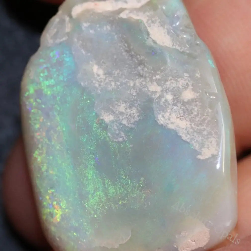 22.95 Cts Australian Opal Rough Lightning Ridge Polished Specimen