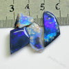 22 Cts Australian Black Opal Rough Parcel Rubs Lightning Ridge