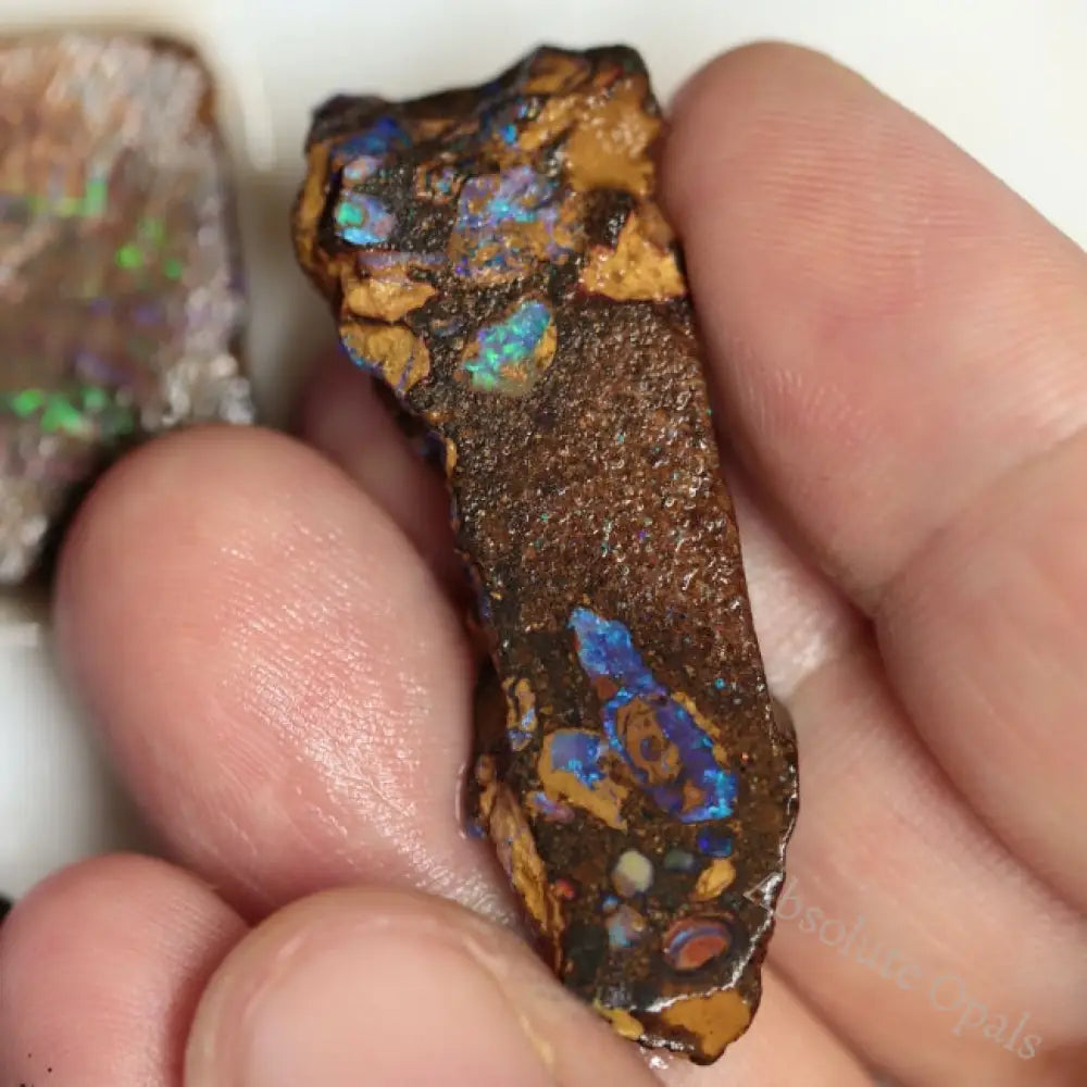 220 Cts Australian Boulder Opal Rough Parcel