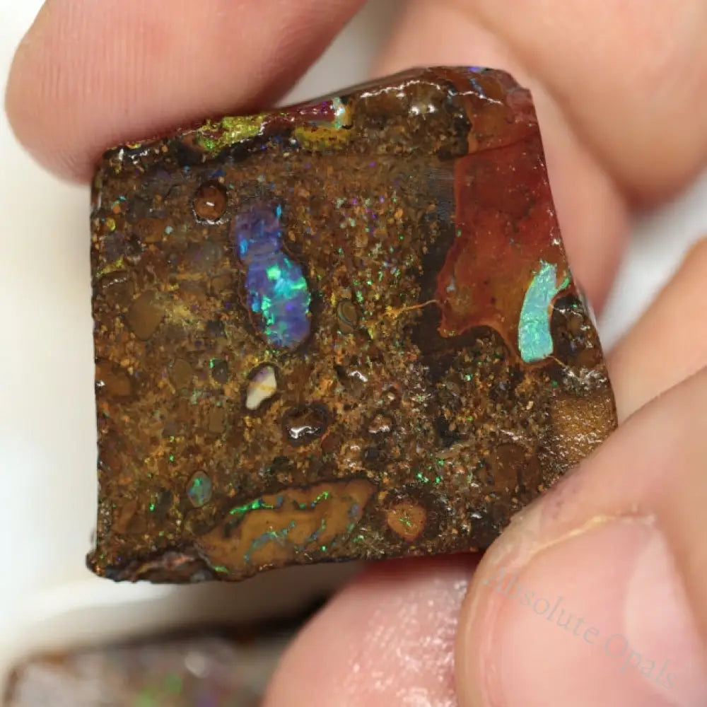 220 Cts Australian Boulder Opal Rough Parcel