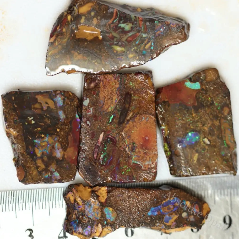 220 Cts Australian Boulder Opal Rough Parcel