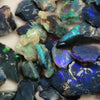 black Rough Opal