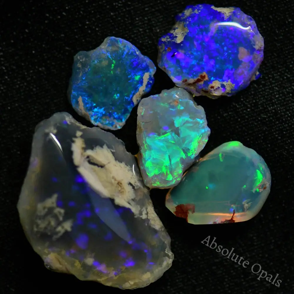 Australian Rough Opal Parcel, Lightning Ridge