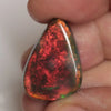 23.8 Cts Australian Black Opal Lightning Ridge Solid Rough Loose Gem Stone