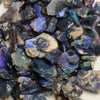 Australian Rough Black Opal Parcel Lightning Ridge - Potch and Colour