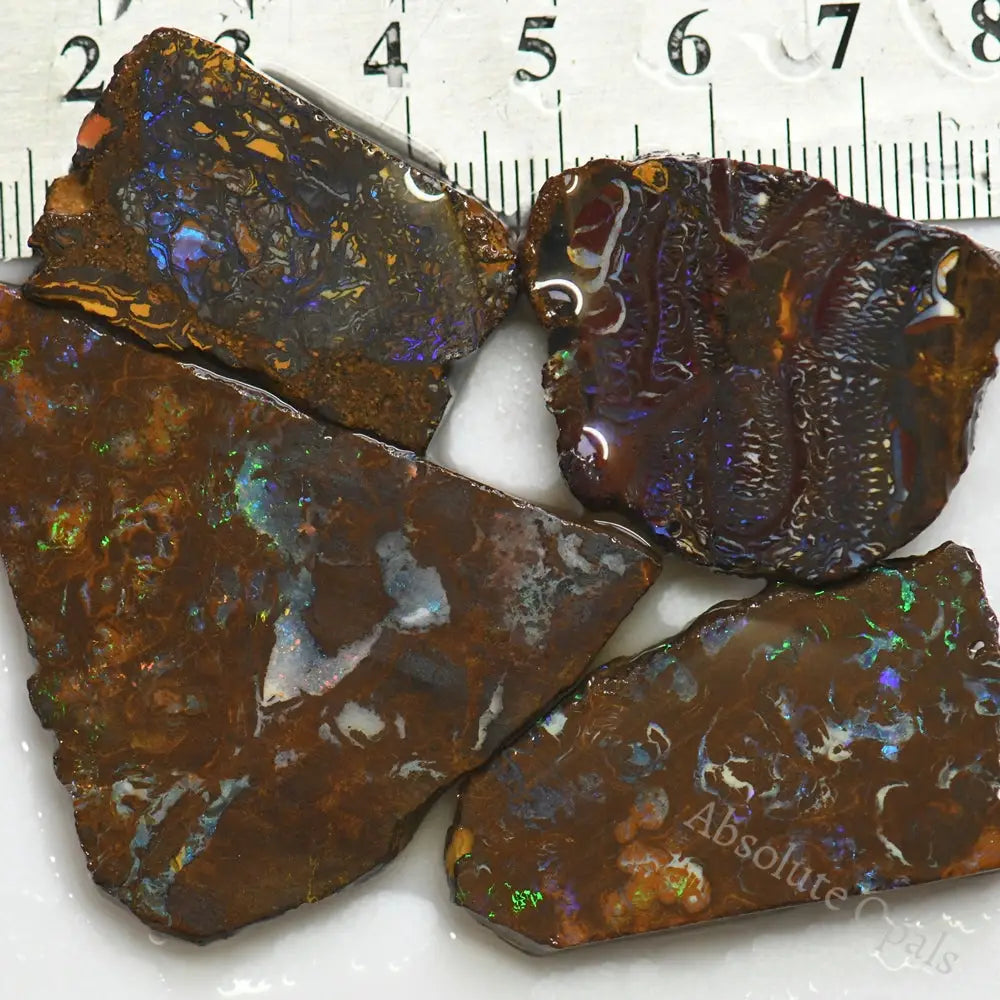 Australian Boulder Opal Rough Parcel