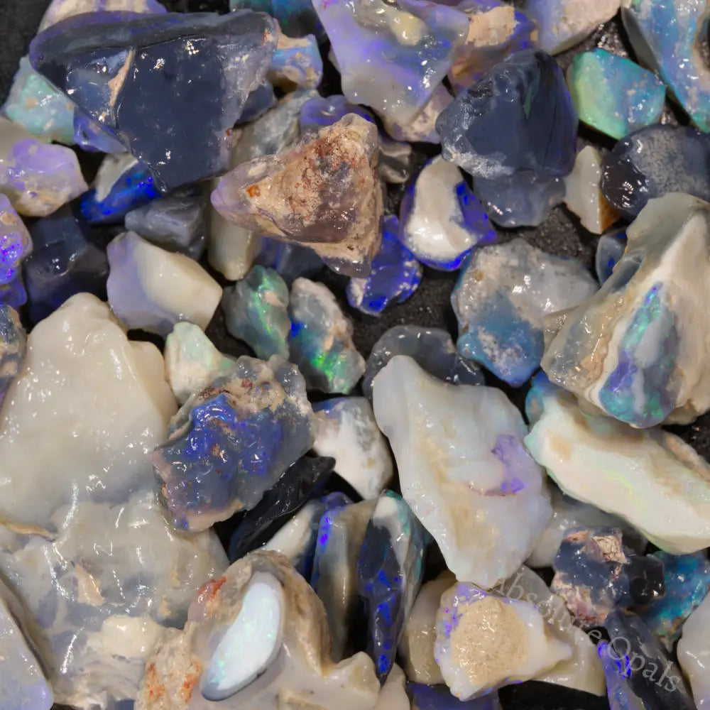 Rough opal parcel