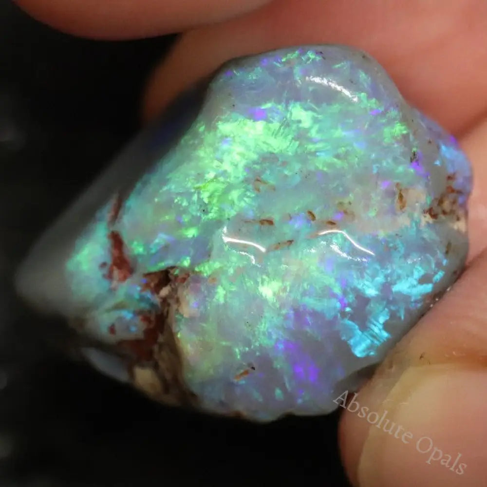 Australian Semi-Black Opal Rough, Lightning Ridge