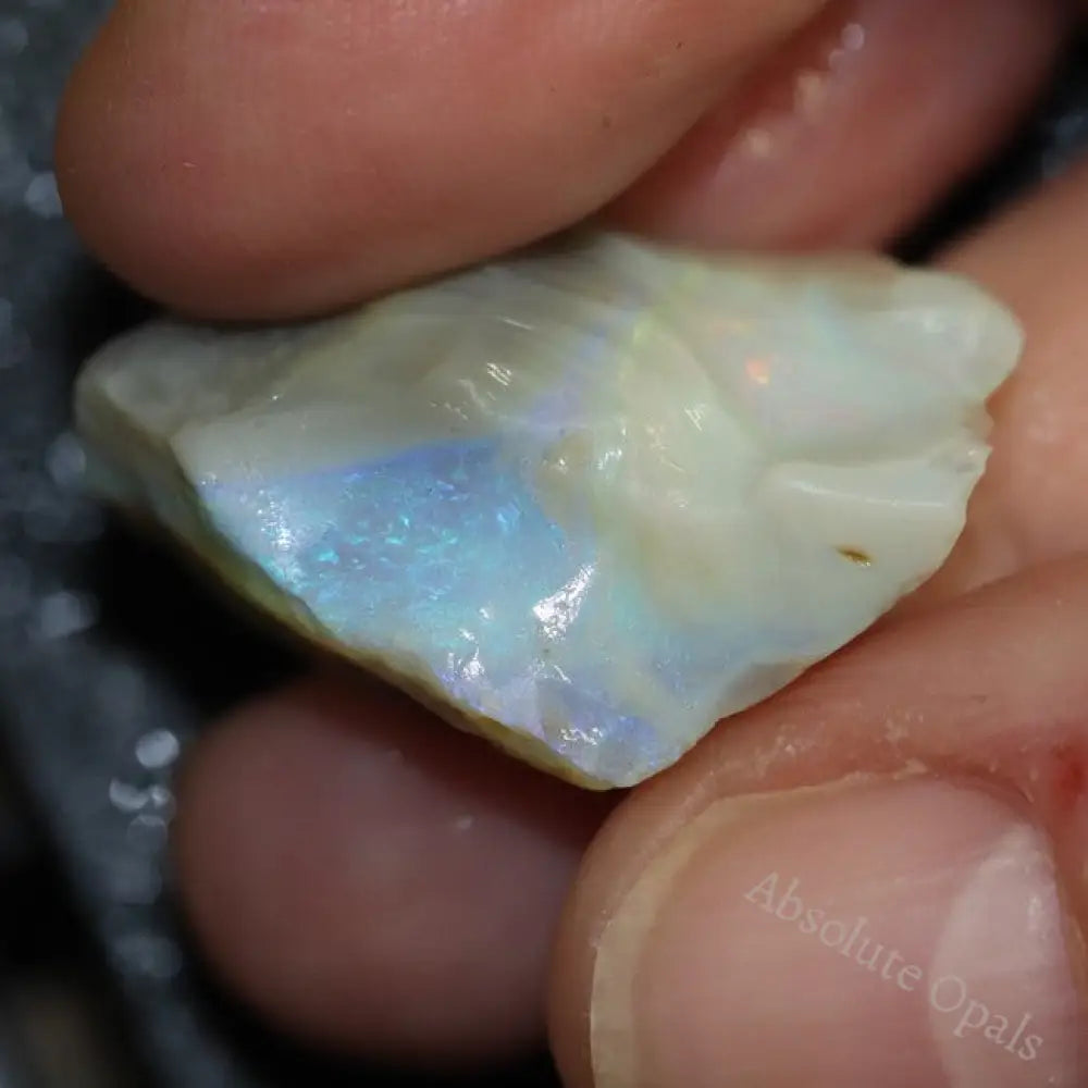 24.25 Cts Australian Lightning Ridge Opal Rough For Carving